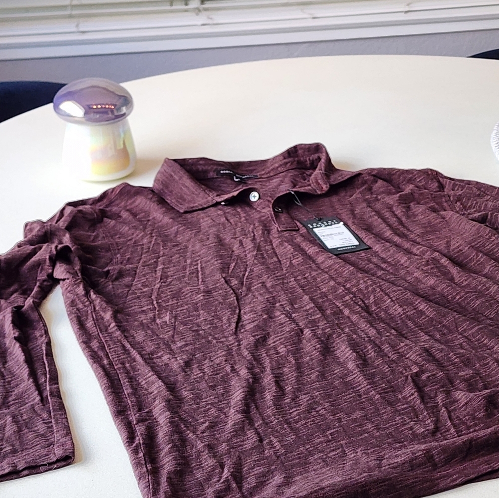 Robert Barakett' Men's polo shirt. Brown. XL